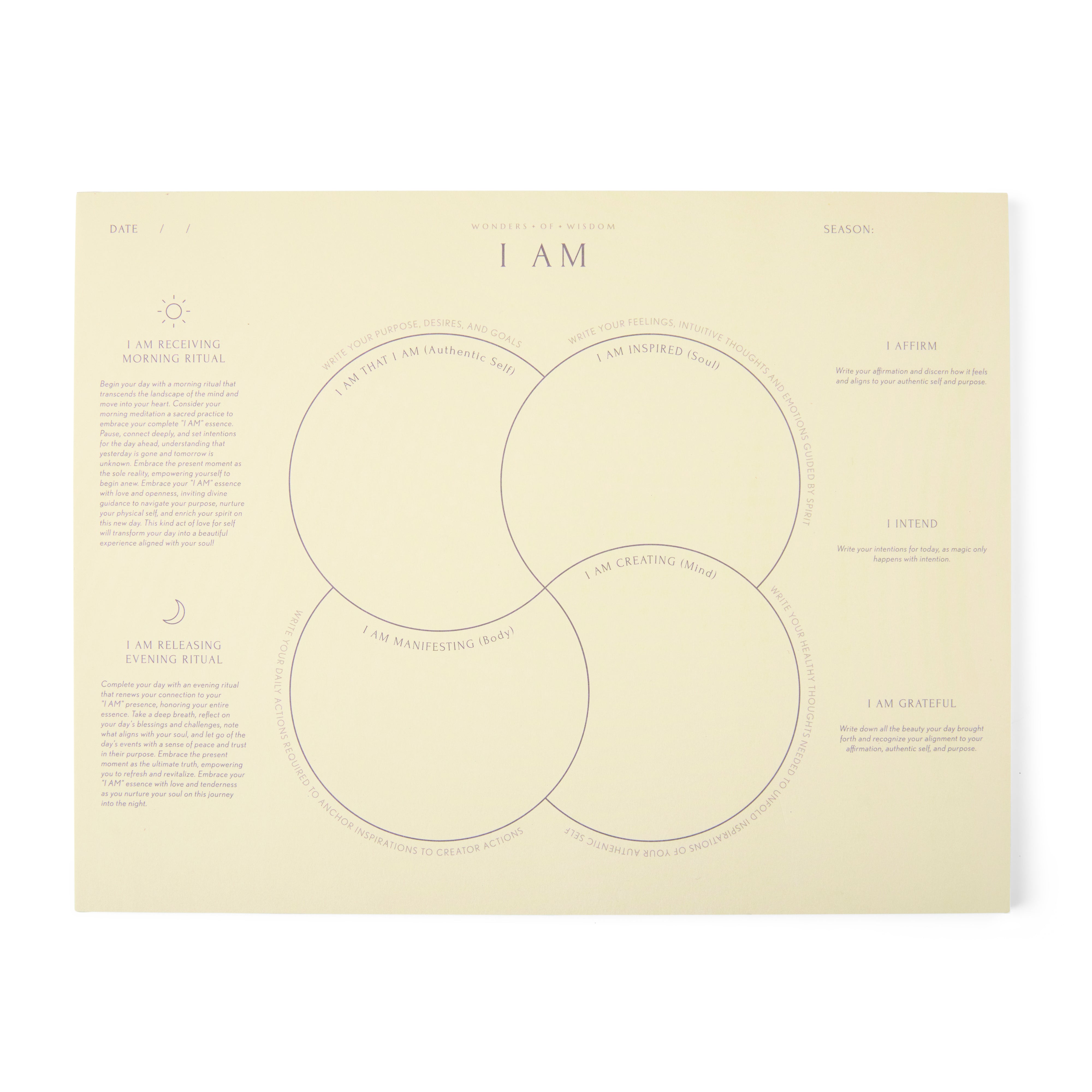 Daily Manifestation Pad