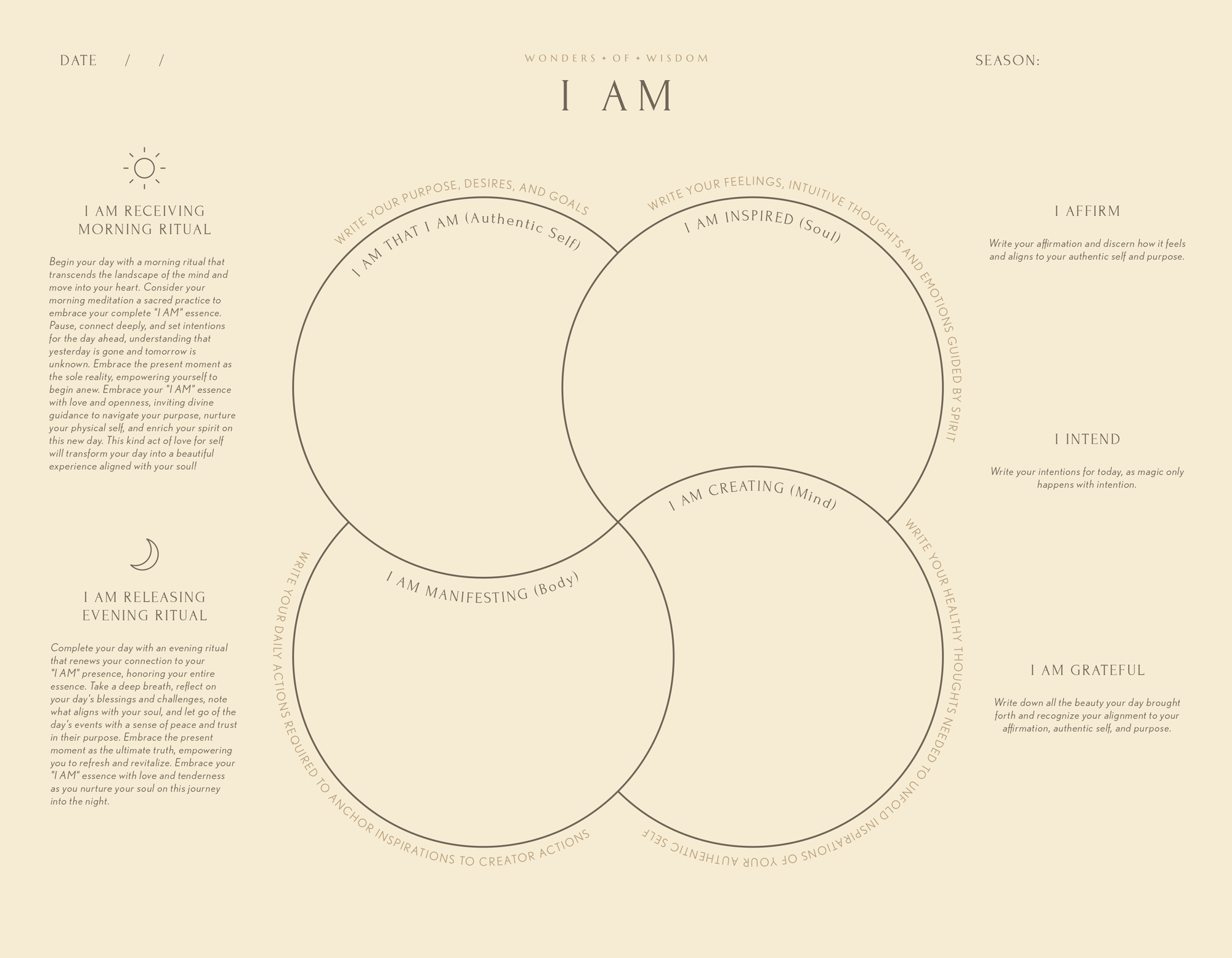 Daily Manifestation Pad